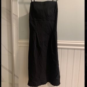 black cocktail dress